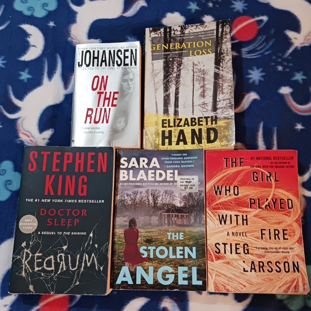 5 Paperback Books